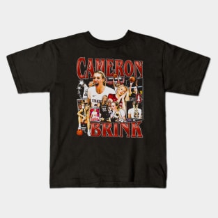 Cameron Brink Vintage Bootleg Kids T-Shirt